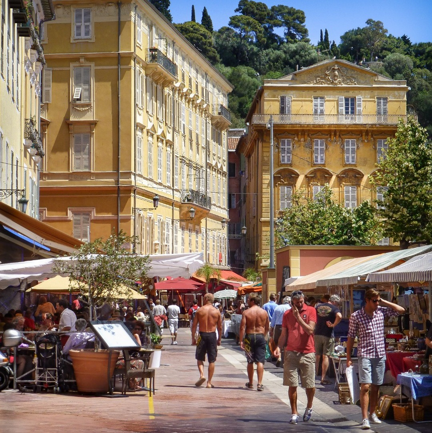 Cours Saleya, Nice, France