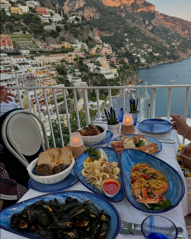 Morning in Positano: Coffee & Coastal Views
