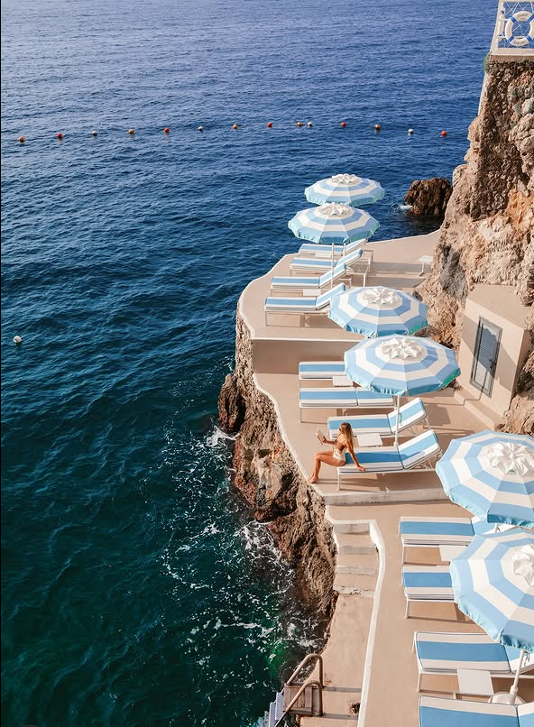 Rent a sun lounger and umbrella