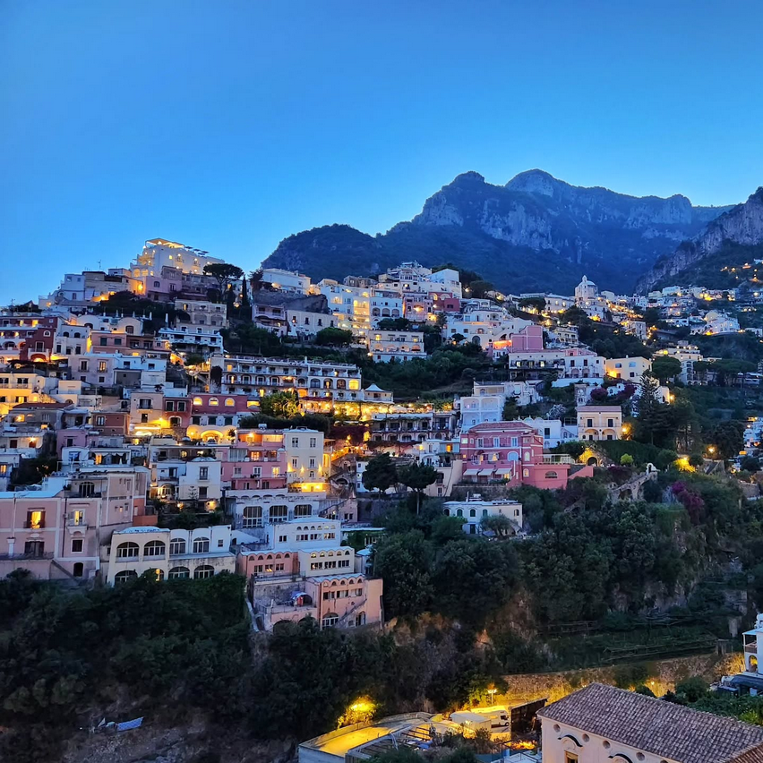 Sunset in Positano