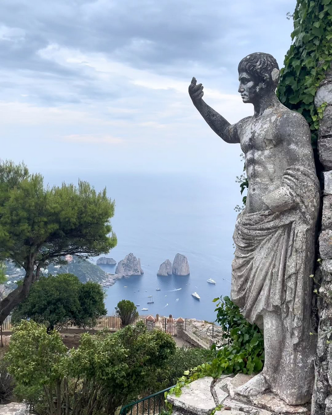 Sunset at Monte Solaro