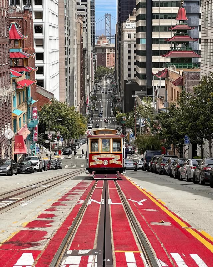 Arriving at San Francisco 