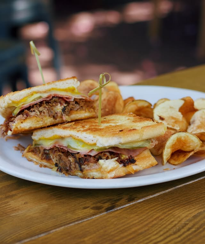 Cuban breakfast sandwich